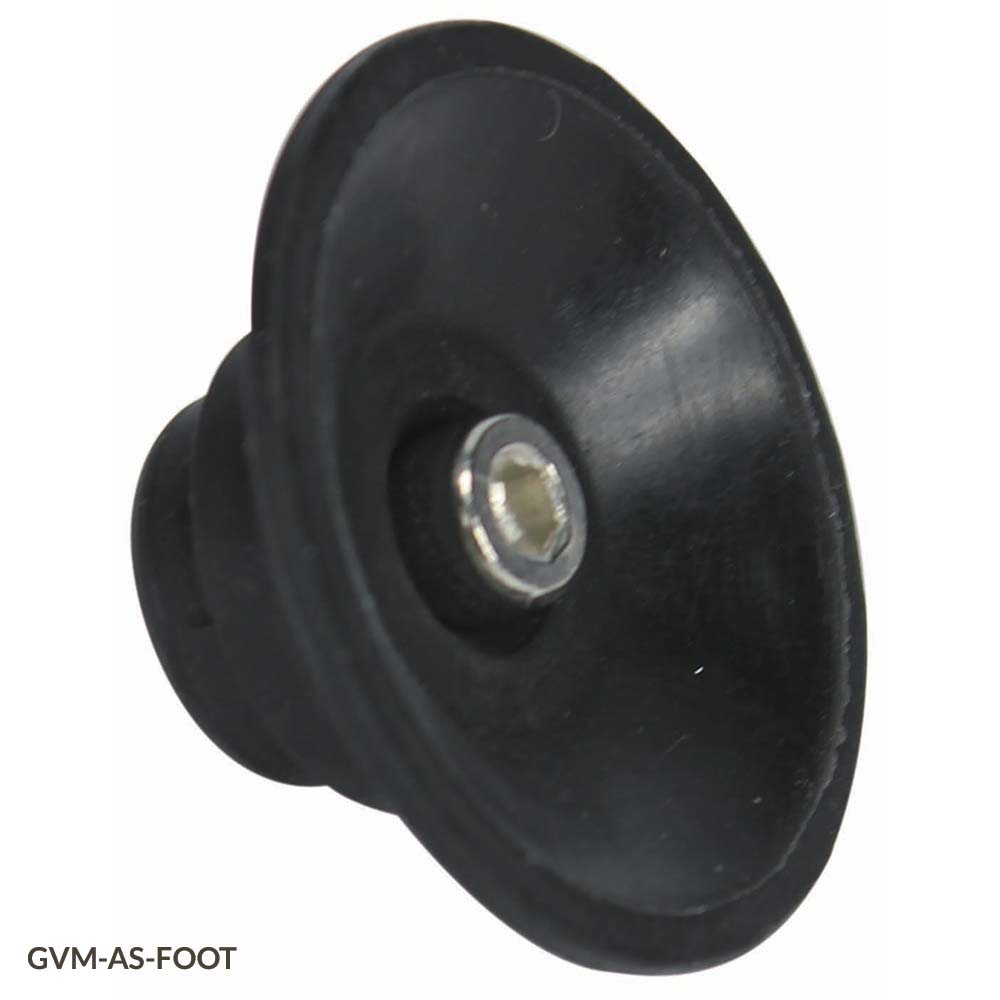 Globe Scientific Suction Foot, Rubber, with Screw, for use with GVM Series Vortex Mixers, 4 Each Image